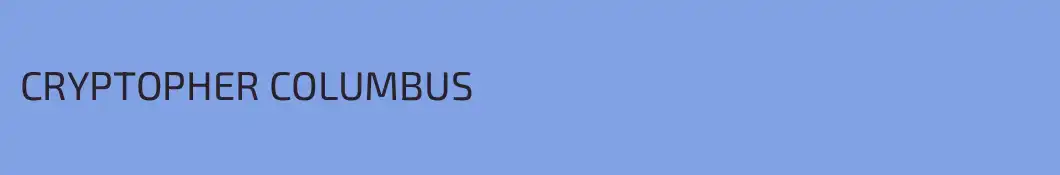 CRYPTOPHER COLUMBUS